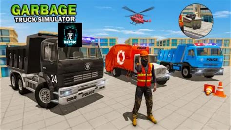 Offroad Garbage Transporter Truck Driving Cargo Trailer Truck Parking Simulator Android