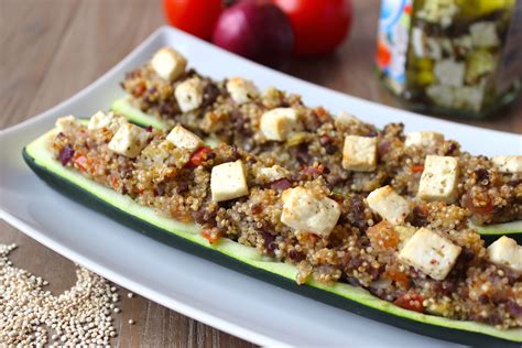 Gevulde Courgette Met Quinoa Gehakt En Feta Project Gezond