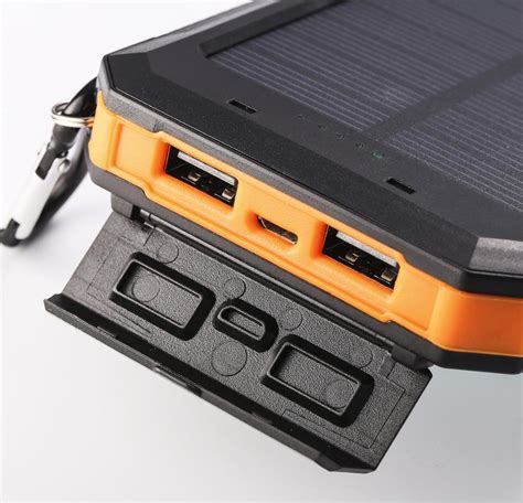 LivX Agile PoliKristal 10000mAh Solar Güneş Enerjili Powerbank Su