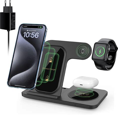 Kabelloses Laden Faltbar 3 In 1 Fast Wireless Charger Induktive