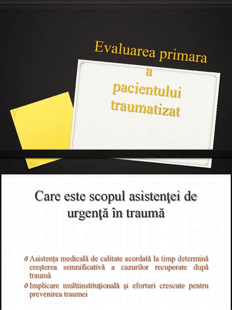 PDF Evaluare Initiala Trauma II DOKUMEN TIPS