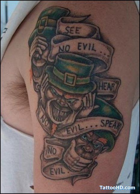 50 Irish Tattoos ideas | irish tattoos, tattoos, clover tattoos