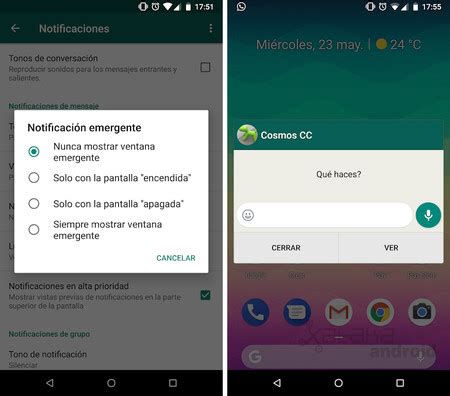 C Mo Configurar Las Notificaciones De Whatsapp En Android