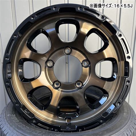 HOT STUFF 4本セット 16インチ ジムニー 16 5 5J 20 5 139 7 MAD CROSS GRACE 新品 ホイールのみ タイヤショップ78 通販