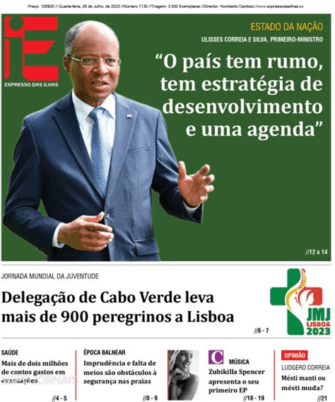 Expresso Das Ilhas Jul Jornais E Revistas Sapo Pt