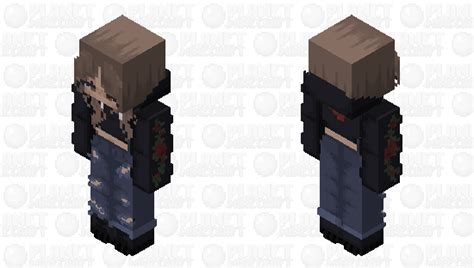 Rose Violets And Light Minecraft Skin