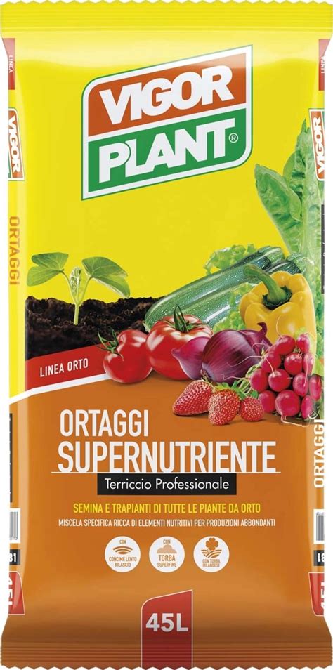 Terriccio Per Ortaggi Vigorplant Supernutriente Professionale L Obi