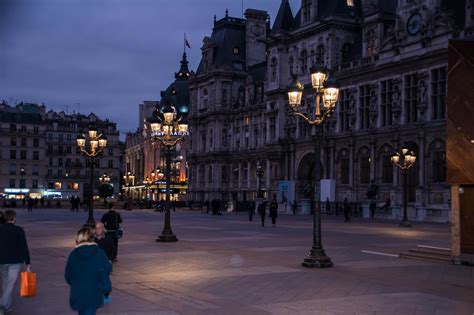 Fond d écran rue Paysage urbain nuit route soir France Paris