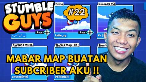 Ayo Mabar Stumble Guys Live Mabar Map Buatan Adik Adik Bengkel