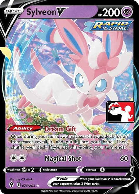 Sylveon V Prize Pack Series Cards Pokemon