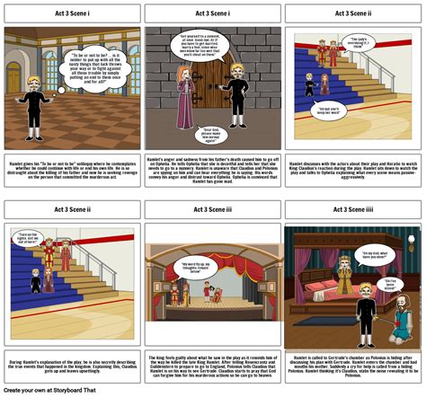 Hamlet Storyboard Por C E E B