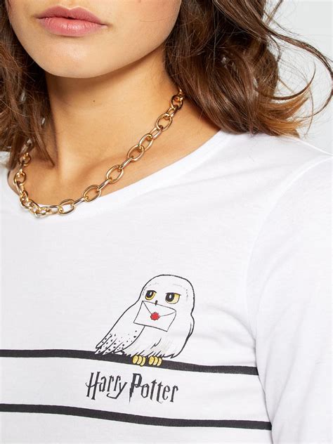 T shirt imprimé Harry Potter blanc Kiabi 14 00