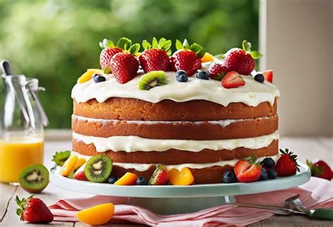 Recette facile de gâteau multifruits pour l été 2024