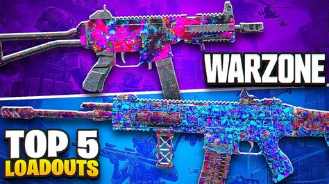 New Top 5 Best Warzone Loadouts After Update 🔥 Meta Class Setups