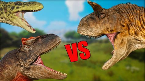 Carno Vs Allo Meg Path Of Titans PvP YouTube