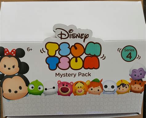 Disney Tsum Tsum Series 4 Mystery Stack Pack Blind Bag Case Of 24