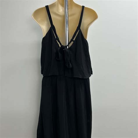 Seed Heritage Size 8 Black Maxi Dresss