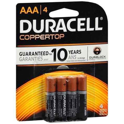 Duracell Coppertop Alkaline Batteries Aaa Ea Medcare Wholesale