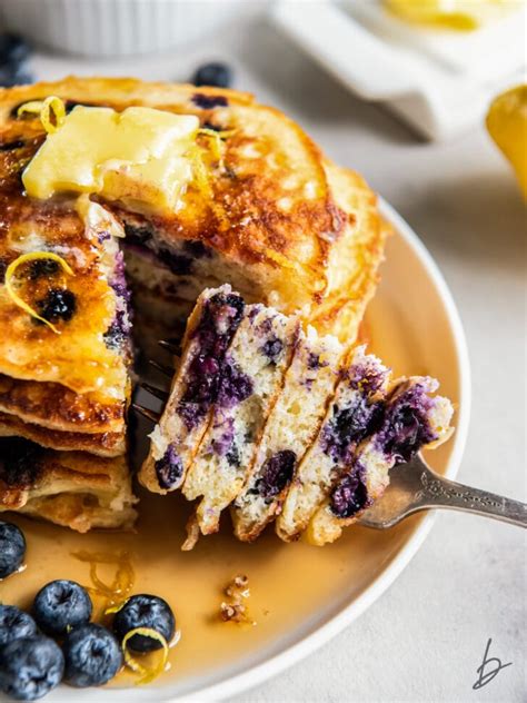 Lemon Blueberry Pancakes Ready In 30 Minutes