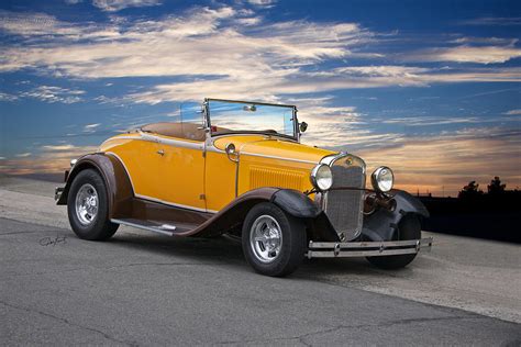 1930 Ford Model A Rumble Seat Roadster Photograph By Dave Koontz