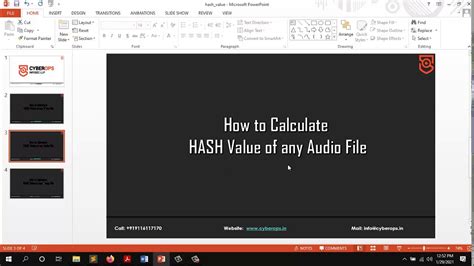 How To Calculate Hash Value Of Any Media File Digital Forensics