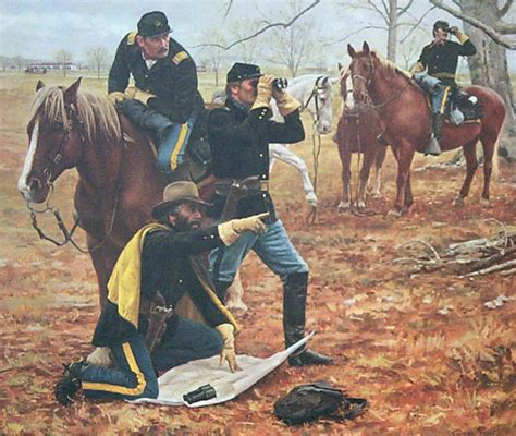 The Staff Ride Don Stivers Civil War Commemorative Edition Giclee