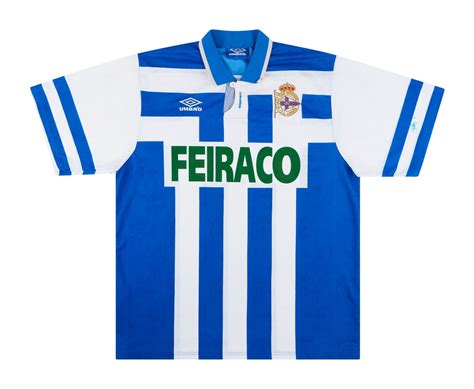 Camisetas Deportivo de La Coruña 1992 93