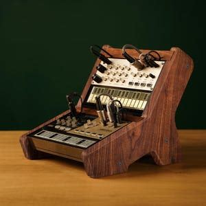 Korg Volca 2-tier Wooden Stand With Cable Management / Volca ...