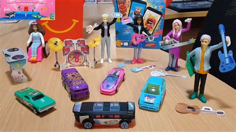 McDonalds Happy Meal Barbie And Hot Wheels Unboxing YouTube