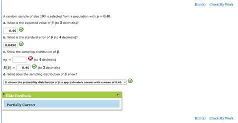 Solved A Random Sample Of Size Is Selected From A Chegg