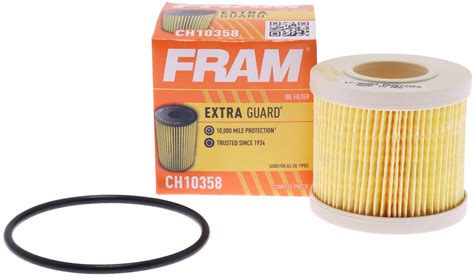 Fram Extra Guard Oil Filter Ch10358 Fits Select 2009 2018 Toyota