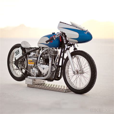 Triumph 6T Thunderbird salt racer | Bike EXIF