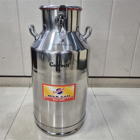 Stainless Steel Milk Can Liter Locking Type Cowbell