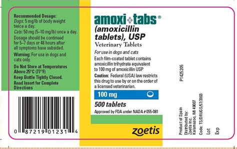 Dailymed Amoxi Tabs Amoxicillin Tablet Film Coated