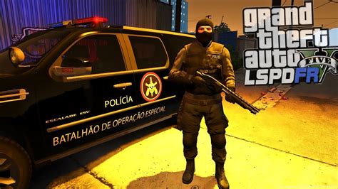 Gta V Rotina Policial Bope Troca De Tiro Na Biqueira Youtube