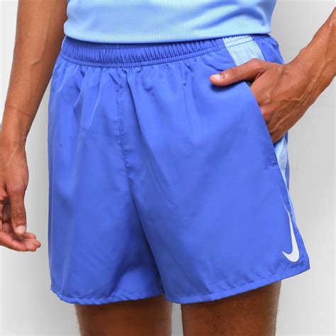 Short Nike Dri Fit Challenger 5 In Bf Masculino Azul Shop Timão