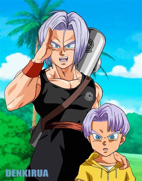 Kid Trunks Dragon Ball Z - Some really good fan art of Trunks and Goten ...