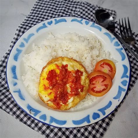 Resep Telur Ceplok Penyet Sambal Goang Sederhana Rumahan Di Yummy App