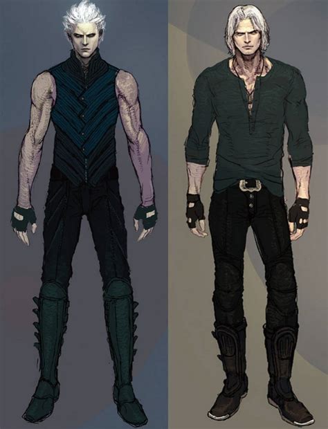 DMC5: Vergil and Dante Concept Art by DanteAce69 on DeviantArt