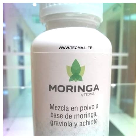 Ph Moringa Frasco De C Psulas Teoma Per Vivir Bien