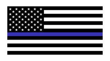 Law Enforcement Flag Vector Art, Icons, and Graphics for Free Download