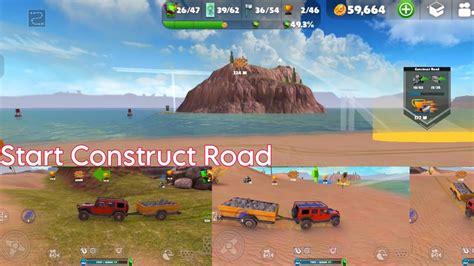 Otr Offroad Car Driving Game Transport Stone Construct Road Gameplay