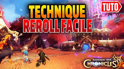 Comment Reroll Sur Summoners War Chronicles Technique Reroll Facile