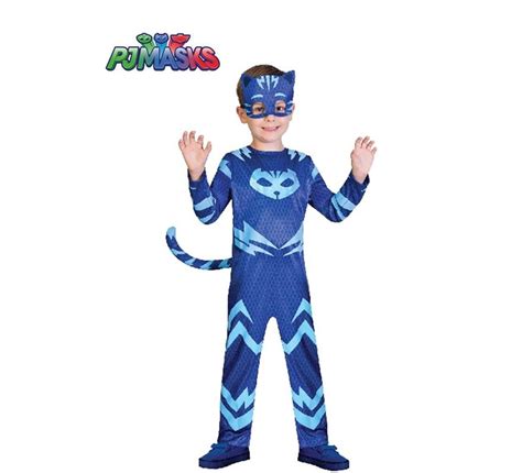 Fato de Catboy azul Pj Masks para criança