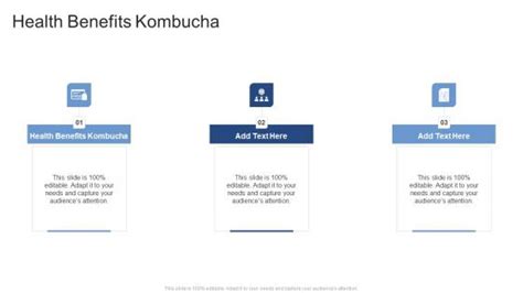 Kombucha Health Benefits PowerPoint Presentation And Slides PPT