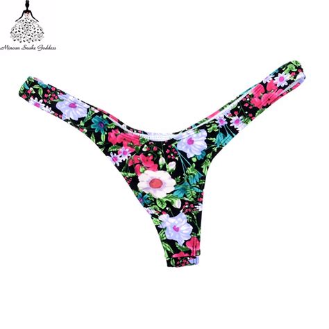 Thong Bikini Swimsuit Female Swimwear Women Thong Biquinis Bathing