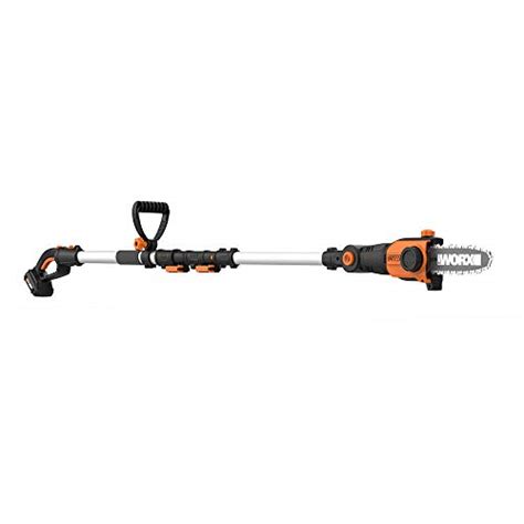 Worx 2 In 1 Attachment Capable 20v Pole Saw Black And Orange Comparison