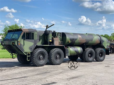 1991 Oshkosh M978 Hemtt Fuel Tanker Truck 8x8