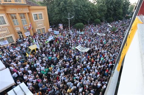 Protest U Loznici Protiv Rio Tinta