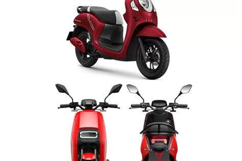 Motor Listrik Saingan Honda Scoopy Meluncur Desain Mirip Vespa Matic